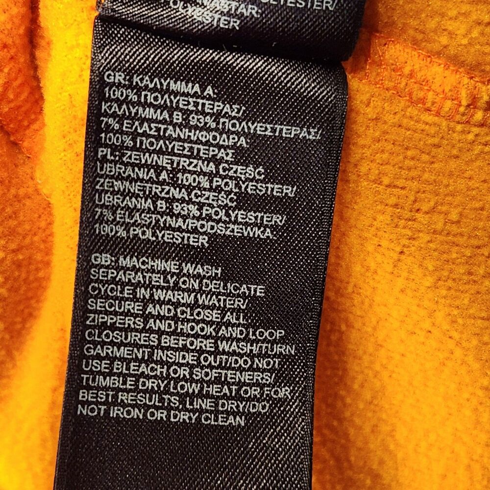 The North Face Canyonlands 1/2 Zip Fleece Pullover Men's [Insert Size] Orange Ja - Picture 6 of 13